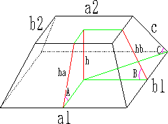 长方台(棱台)几何计算器